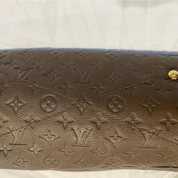 LOUIS VUITTON ARTSY MM HOBO TERRE MONOGRAM EMPREINTE LEATHER LARGE SHOULDER BAG - Picture 3 of 5